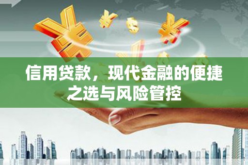 滑县信用贷款，现代金融的便捷之选与风险管控