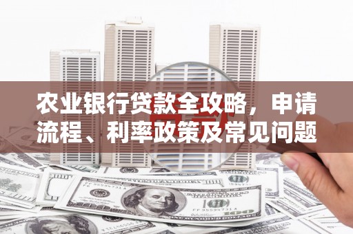 滑县农业银行贷款全攻略，申请流程、利率政策及常见问题解析