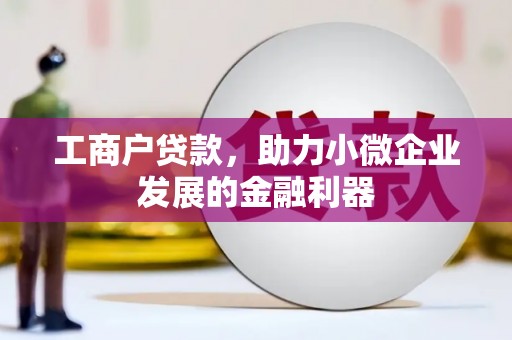 滑县工商户贷款，助力小微企业发展的金融利器