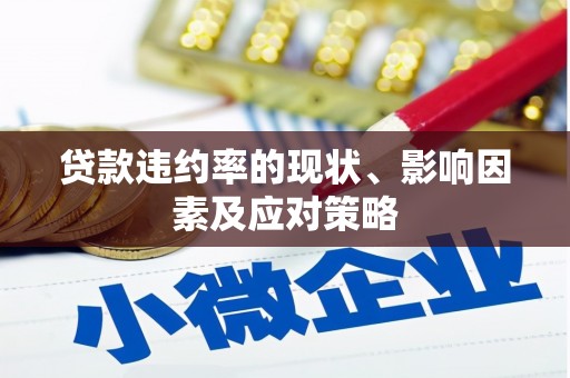 滑县贷款违约率的现状、影响因素及应对策略