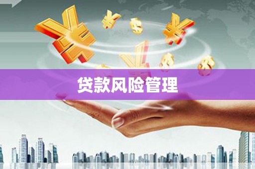 滑县贷款风险管理