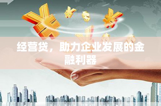滑县经营贷，助力企业发展的金融利器