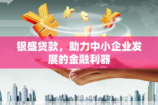 滑县银盛贷款，助力中小企业发展的金融利器