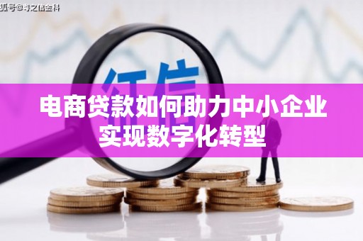 滑县电商贷款如何助力中小企业实现数字化转型