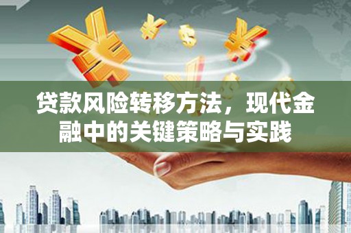 滑县贷款风险转移方法，现代金融中的关键策略与实践