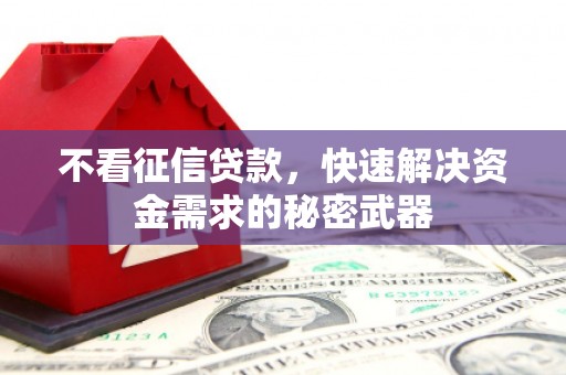 滑县不看征信贷款，快速解决资金需求的秘密武器