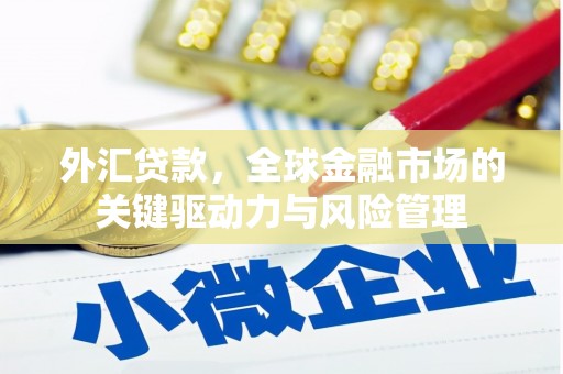 滑县外汇贷款，全球金融市场的关键驱动力与风险管理