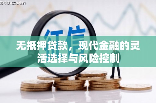 滑县无抵押贷款，现代金融的灵活选择与风险控制