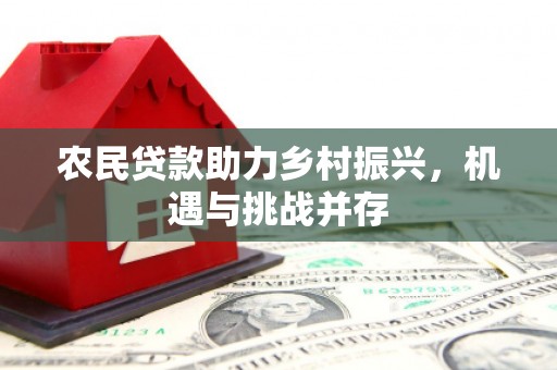 滑县农民贷款助力乡村振兴，机遇与挑战并存