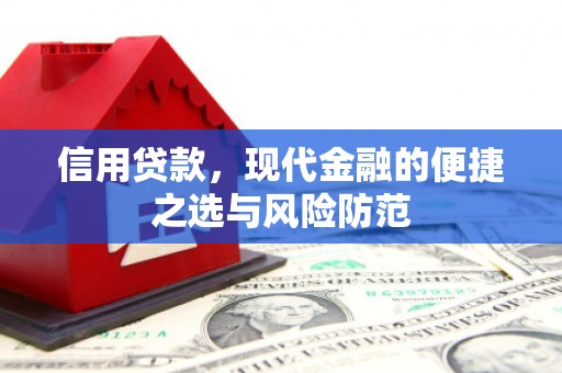 滑县信用贷款，现代金融的便捷之选与风险防范