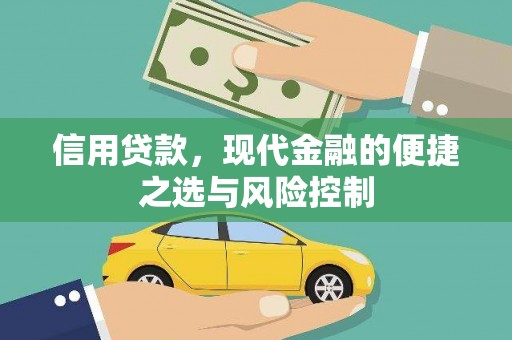 滑县信用贷款，现代金融的便捷之选与风险控制