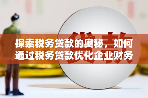 滑县探索税务贷款的奥秘，如何通过税务贷款优化企业财务