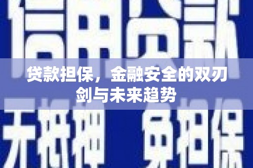 滑县贷款担保，金融安全的双刃剑与未来趋势