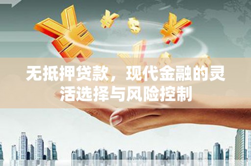 滑县无抵押贷款，现代金融的灵活选择与风险控制