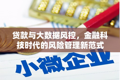 滑县贷款与大数据风控，金融科技时代的风险管理新范式