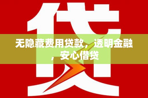 滑县无隐藏费用贷款，透明金融，安心借贷