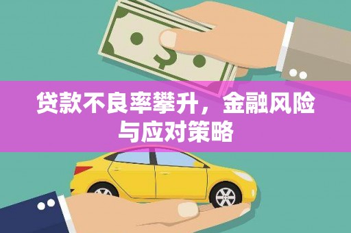 滑县贷款不良率攀升，金融风险与应对策略