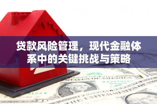 滑县贷款风险管理，现代金融体系中的关键挑战与策略