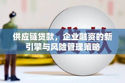 滑县供应链贷款，企业融资的新引擎与风险管理策略