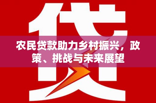 滑县农民贷款助力乡村振兴，政策、挑战与未来展望