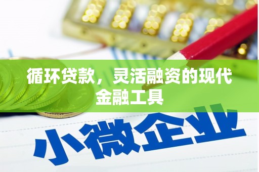 滑县循环贷款，灵活融资的现代金融工具