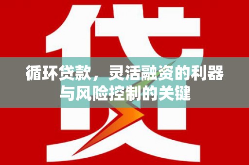滑县循环贷款，灵活融资的利器与风险控制的关键