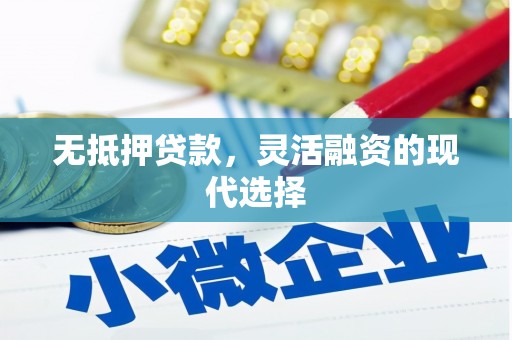 滑县无抵押贷款，灵活融资的现代选择