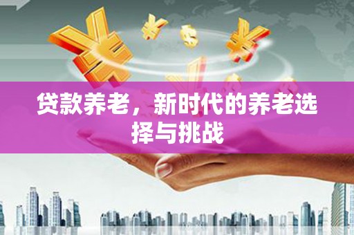 滑县贷款养老，新时代的养老选择与挑战