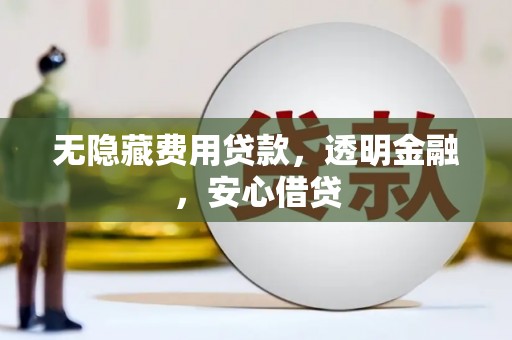 滑县无隐藏费用贷款，透明金融，安心借贷