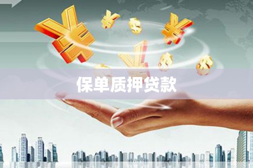 滑县保单质押贷款