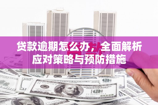 滑县贷款逾期怎么办，全面解析应对策略与预防措施