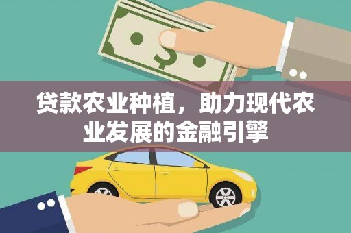 滑县贷款农业种植，助力现代农业发展的金融引擎