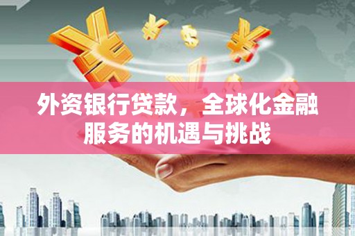滑县外资银行贷款，全球化金融服务的机遇与挑战