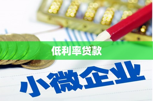 滑县低利率贷款