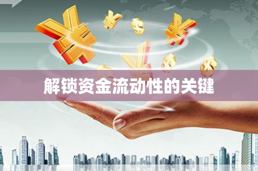 滑县解锁资金流动性的关键