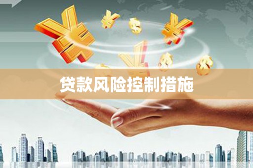 滑县贷款风险控制措施