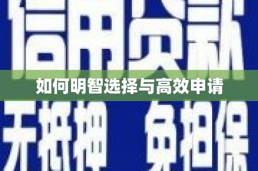 滑县如何明智选择与高效申请